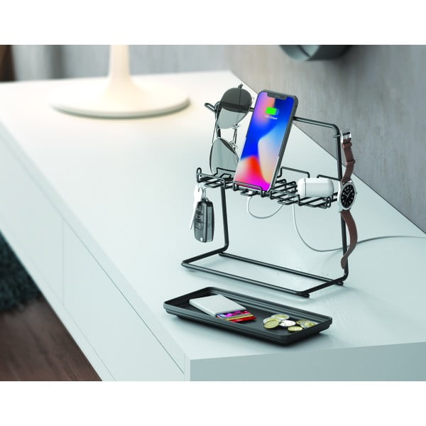 Čierny kancelársky organizér Metaltex My Pocket-image-1