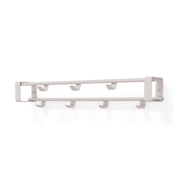 Taupe oceľový nástenný vešiak s poličkou 60 cm Rex – Spinder Design-image-3