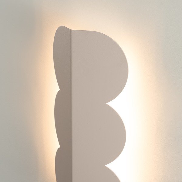 Taupe hliníkové nástenné svietidlo BISCUIT – Thoro-image-3
