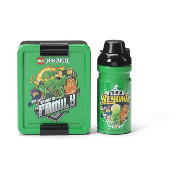 Detský desiatový box s fliaš Ninjago – LEGO®