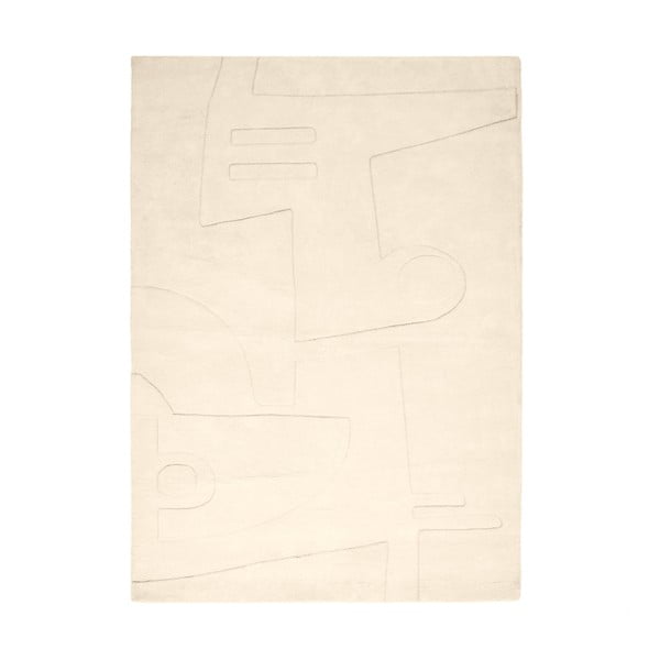 Krémovobiely koberec 160x230 cm Enriqueta - Kave Home