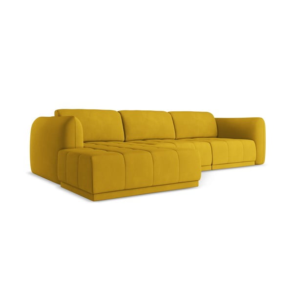 Žltá rohová pohovka (ľavý roh) Hoku – Makamii-image-3