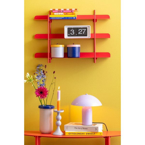 Červená poschodová kovová polica 60 cm Cool Retro – PT LIVING-image-1