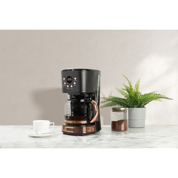 Kávovar v čierno-medenej farbe – Haden-image-2
