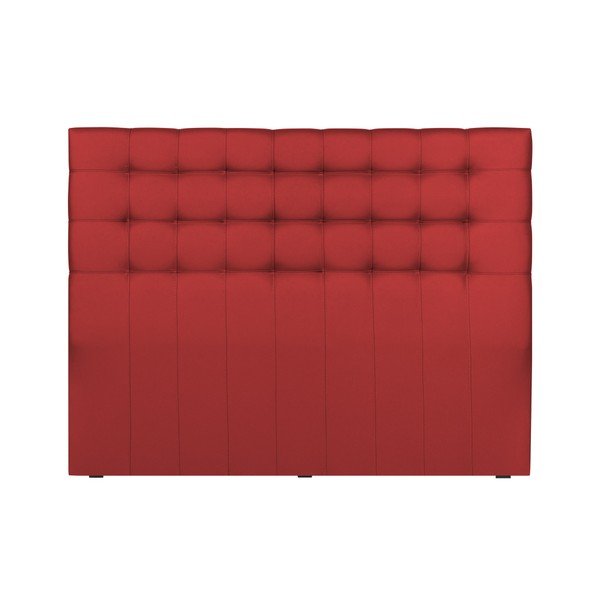 Červené čelo postele Cosmopolitan design Torino, šírka 202 cm-image-1