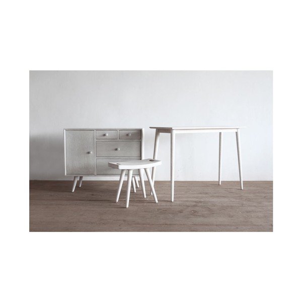 Stolička Preston Rustic White-image-2