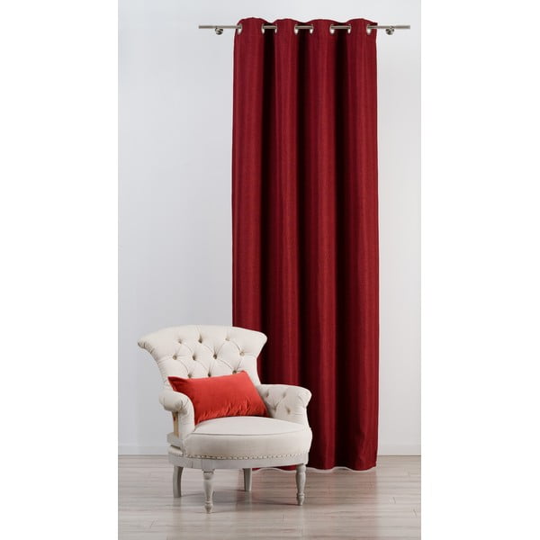 Vínovočervený záves 140x245 cm Butler – Mendola Fabrics