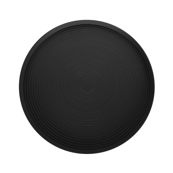 Čierny kovový odkladací stolík Leitmotiv Force, výška 43 cm-image-2