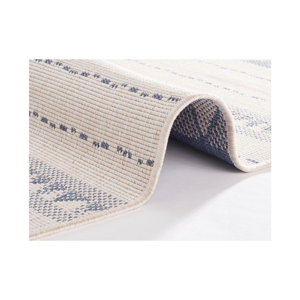 Modro-krémový vonkajší koberec NORTHRUGS Bahamas, 160 x 230 cm-image-3