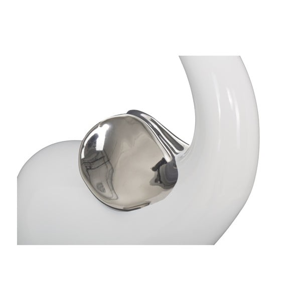 Biela keramická dekoratívna soška Mauro Ferretti Elefante Elephunk, výška 39,5 cm-image-1