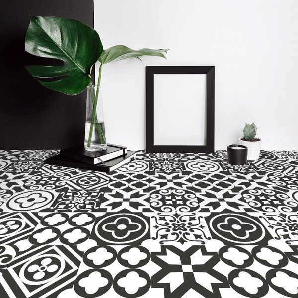 Sada 30 samolepiek na nábytok Ambiance Cement Tile Furniture Franco, 15 x 15 cm-image-2