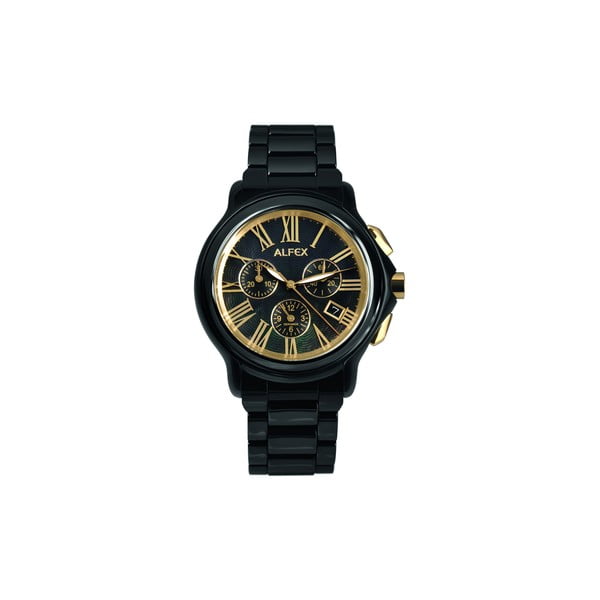 Pánske hodinky Alfex 56297 Black/Black