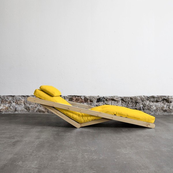 Variabilná leňoška Karup Figo Raw/Amarillo-image-2