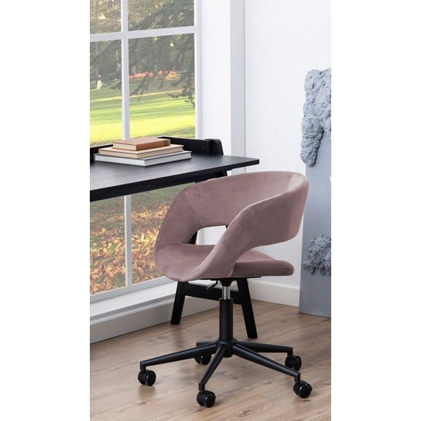 Pracovný stôl s doskou v dubovom dekore 126.6x51.6 cm Miso - Actona-image-2