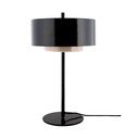 Čierna kovová stolová lampa (výška  50 cm) Grato Anillo – Leitmotiv