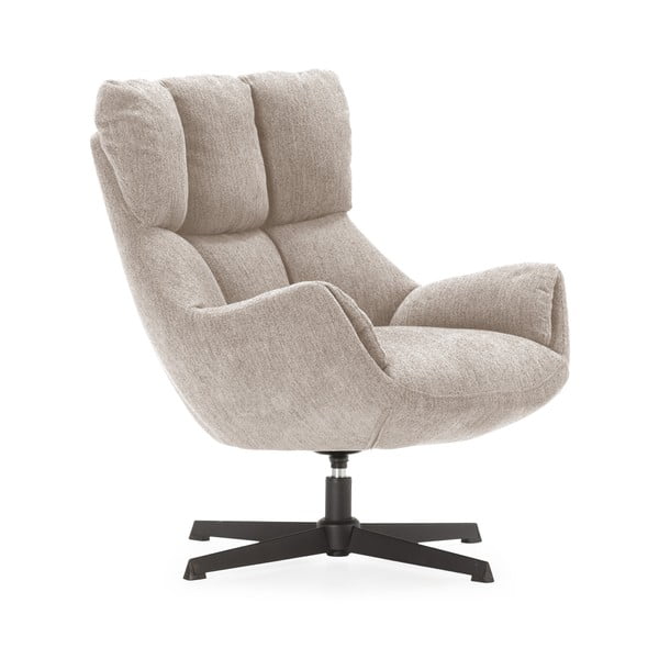 Krémové kreslo Odette – Marckeric