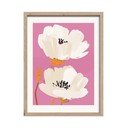 Tlačený obraz s rámom 30x40 cm Peony Bloom – Styler