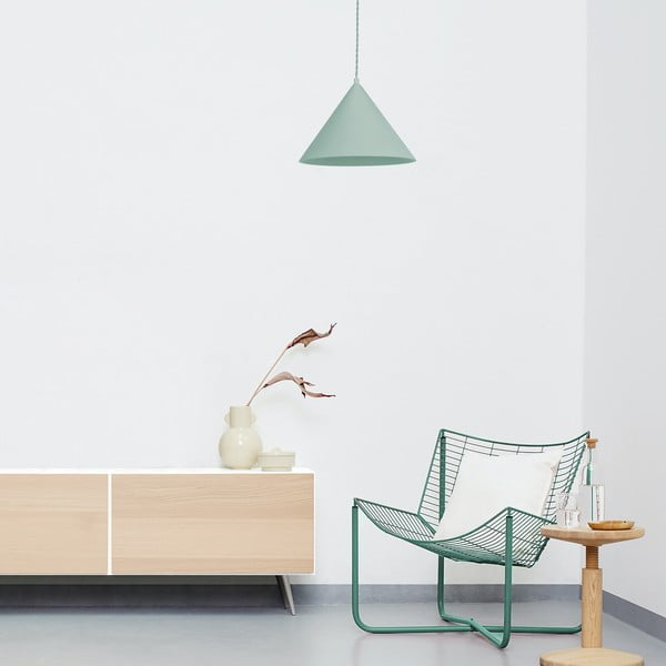 Zelené závesné svietidlo SULION Vilma, výška 150 cm-image-1