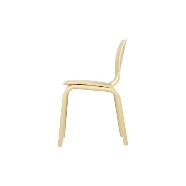 Žltá jedálenská stolička Atto – noo.ma-image-3