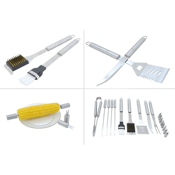 Súprava 18 kusov grilovacieho náradia v kufríku Cattara Alu-image-2