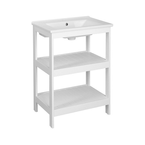 Biely podstavec bez umývadla 61,5x85,5 cm Etide – Sapho