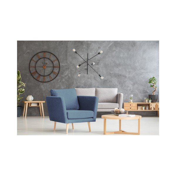 Modré kreslo Mazzini Sofas Cactus-image-4