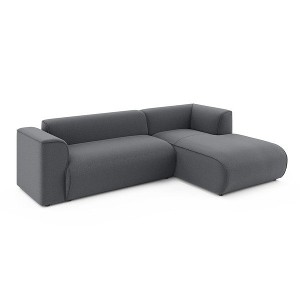 Tmavosivá rohová pohovka (pravý roh/s leňoškou) Merid  – Ropez-image-2