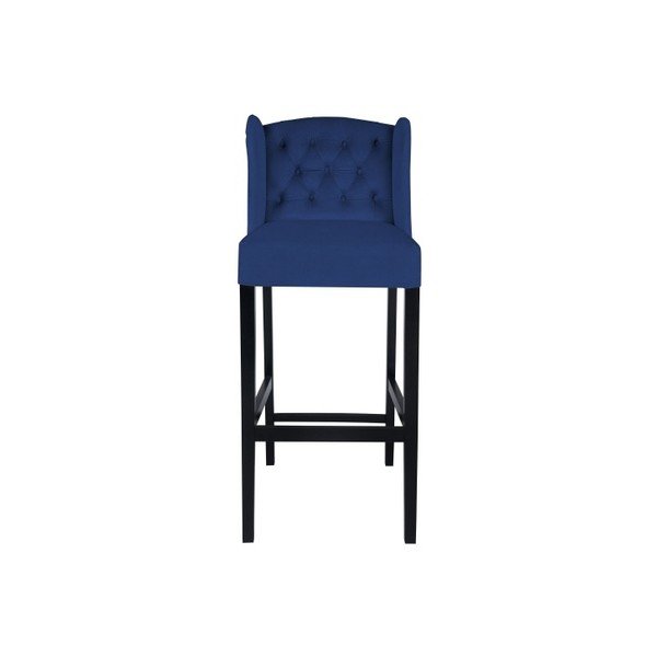 Modrá barová stolička Mazzini Sofas Roco-image-1