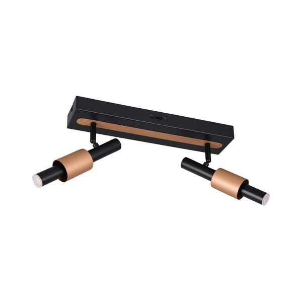 Čierne/v bronzovej farbe LED bodové svietidlo 20,5x42 cm Ikaris – Trio Select