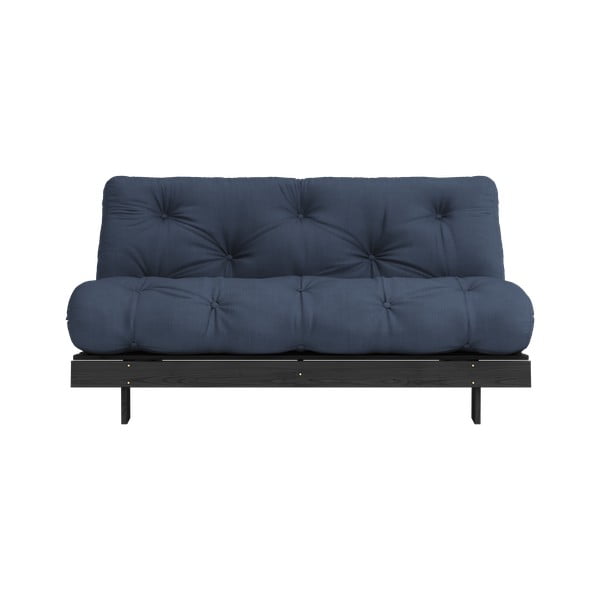 Tmavomodrá rozkladacia pohovka 160 cm Roots Black Night – Karup Design