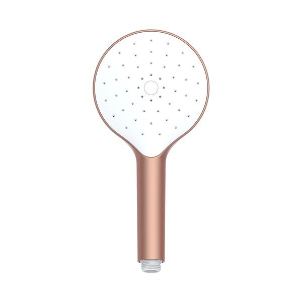 Bielo-ružová sprchová hlavica Wenko Rosé, ø 12 cm