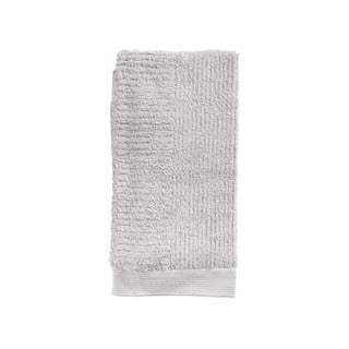 Svetlosivý uterák zo 100% bavlny Zone Classic, 50 × 100 cm