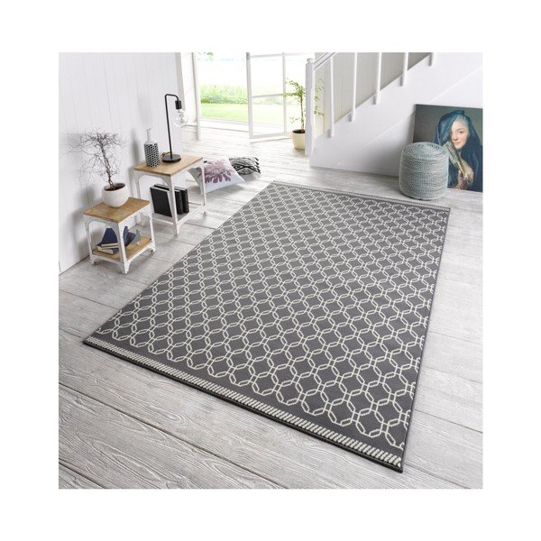 Sivý koberec Hanse Home Chain, 140 × 200 cm-image-1