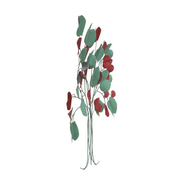 Nástenná červeno-zelená dekorácia Mauro Ferretti Tree, 105 × 94 cm-image-3