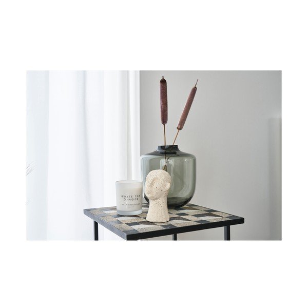 Sivá sklenená váza (výška  21 cm) Daun – Villa Collection-image-3