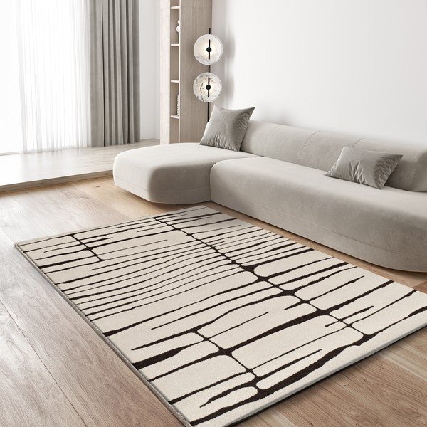 Krémovobiely koberec 200x290 cm Retro – Universal-image-1