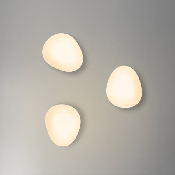 Biele nástenné svietidlo Stones – Candellux Lighting-image-1