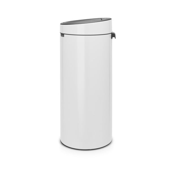 Biely dotykový oceľový odpadkový kôš 30 l Touch Bin – Brabantia-image-2