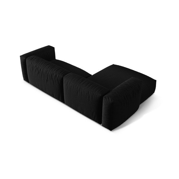 Čierna modulárna rohová pohovka (ľavý roh) Martina – Micadoni Home-image-4