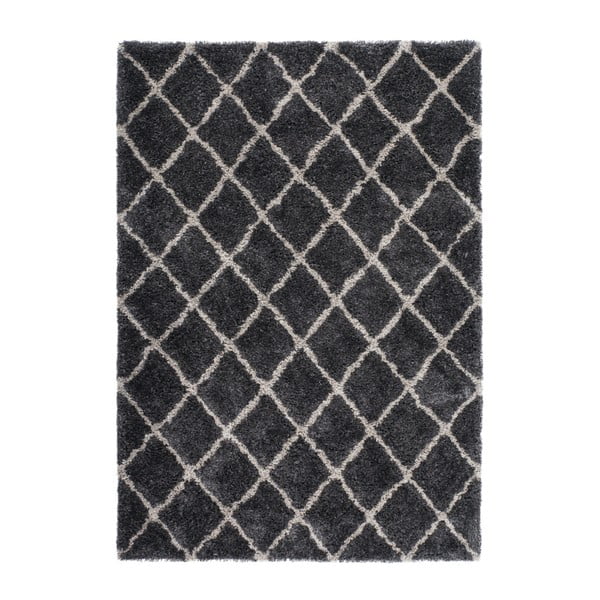 Čierny koberec Kayoom Finesse, 120 x 170 cm