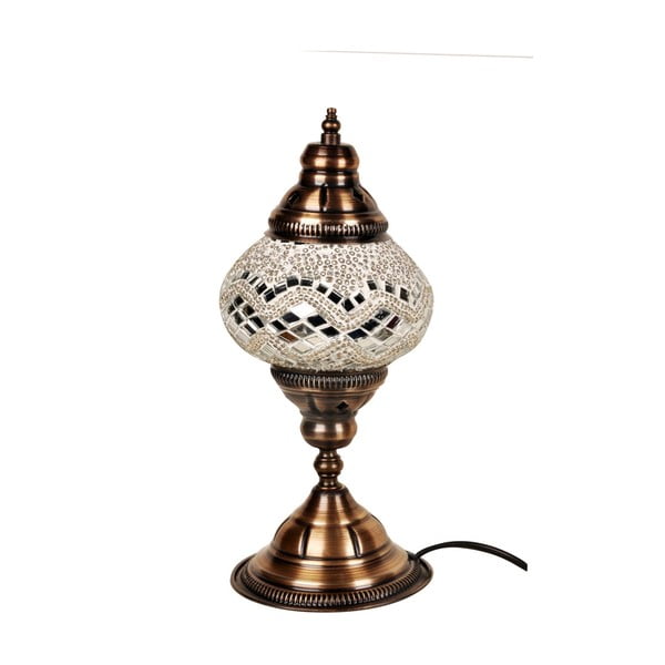 Sklenená ručne vyrobená lampa Dianthe, ⌀ 13 cm