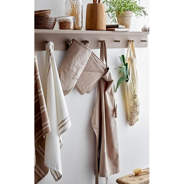 Súprava 2 béžových bavlnených chňapiek Södahl, 23 x 23 cm-image-1