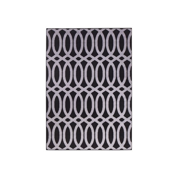 Čierny koberec Schweda, 160x225 cm