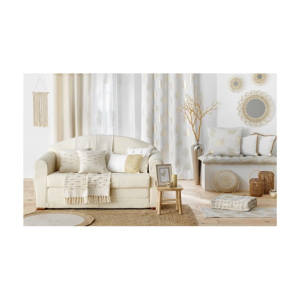 Dekoračný vankúš 60x60 cm Sunny Gold – douceur d'intérieur-image-2