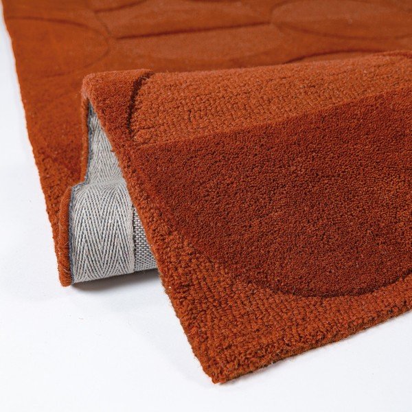 Ručne tkaný vlnený koberec v terakotovej farbe 120x170 cm Gigi – Flair Rugs-image-3