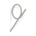 Taupe nástenný oceľový háčik Tuba M – Spinder Design