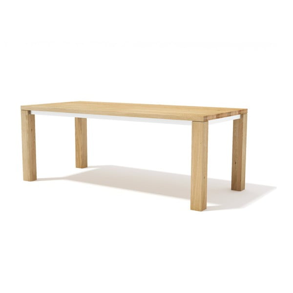 Jedálenský stôl z masívneho dubového dreva Javorina Next, 200 cm
