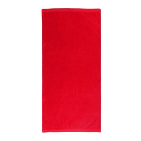 Červený uterák Artex Alpha, 50 x 100 cm