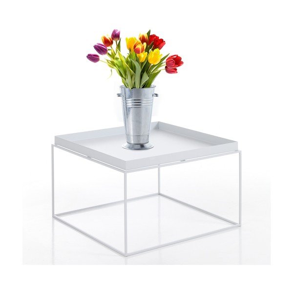 Kovový záhradný odkladací stolík 60x60 cm Hannah – Tomasucci-image-2