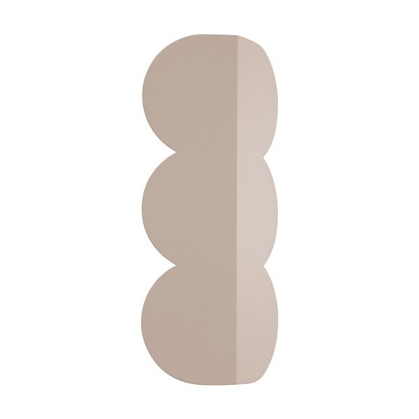Taupe hliníkové nástenné svietidlo BISCUIT – Thoro